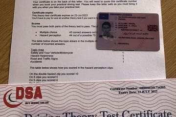 buy uk driving licence