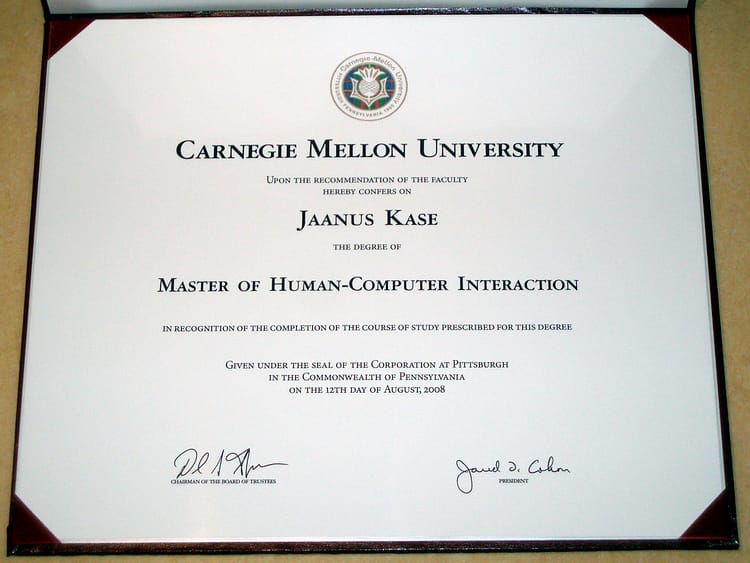Real and Fake Diploma